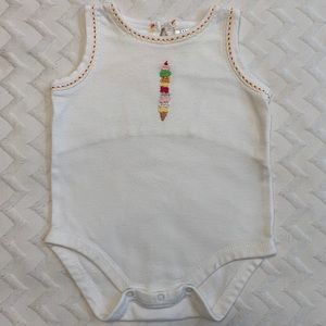 ADORABLE BABY ICE CREAM ONESIE!!!